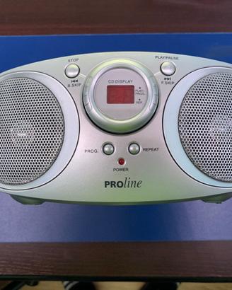 Lettore Radio CD portatile PROline