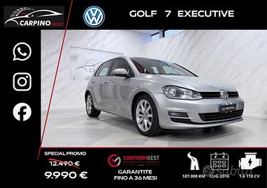 Volkswagen Golf 1.6 TDI 110 CV 5p. Executive BlueM