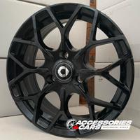 Set cerchi dedica Brabus 16+17 per Smart Fortwo