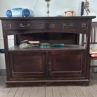 credenza bassa antica in legno massimo dei primi d