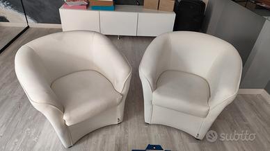 poltrone bianche 