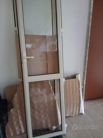 Portafinestra in Alluminio Bianco a 2 Ante -