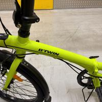 BTWIN Bici pieghevole FOLD 500 VERDE