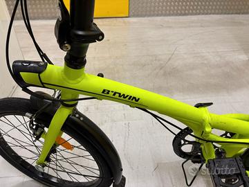 BTWIN Bici pieghevole FOLD 500 VERDE