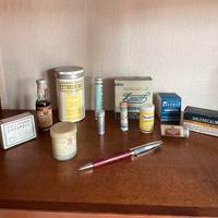 Vintage collezione dí scatole medicinali
