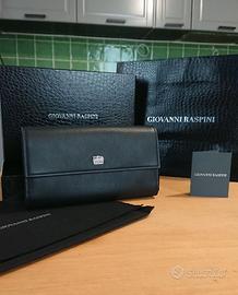 Portafoglio nero donna Giovanni Raspini