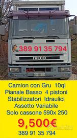 Camion Gru 10ql . PIANALE BASSO 9.500