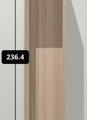 Ikea armadio pax rovere