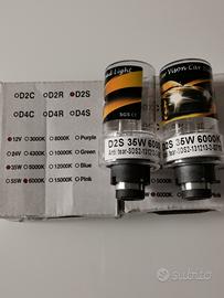 2 Lampadine XENON D2S RICAMBIO Luci 35W 6000K HID