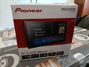 Autoradio 2 DIN universale + cablaggi e staffe 