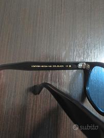 Moskot Lemtosh black 46 medium  lenti blu custom