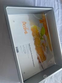 Stampo rettangolare professionale per torte