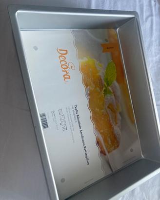 Stampo rettangolare professionale per torte