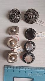 8 bottoni in metallo lavorato abbigliamento donna