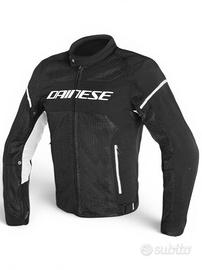 Giubbotto moto DAINESE Air Frame D1 nero bianco