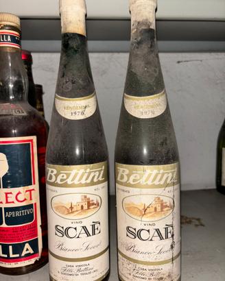 Vino scaé bettini 1970 bianco secco