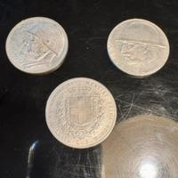 Lotto 3 Monete Argento Regno d’Italia