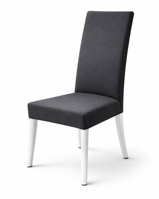 Set da 4 pezzi Coprisedia Grigio Scuro