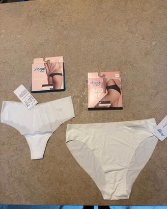 Sloggi n.2 mutandine in Microfibra color bianco