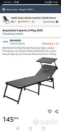 lettino marca brunner