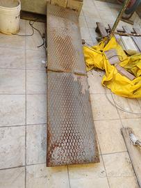 pedane rampe ferro auto garage