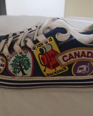 Sneakers uomo vintage Dsquared2 1964