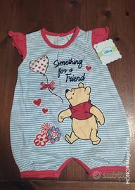 pagliaccetto neonata 3 mesi  Winnie the pooh