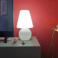 Lampada a fungo di Murano anni 70