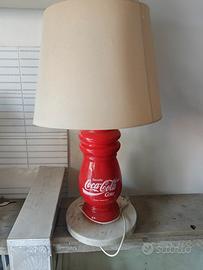 Lampada artigianale Coca Cola 