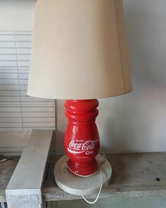 Lampada artigianale Coca Cola 