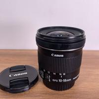Canon EF-S 10-18mm f/4.5-5.6 IS STM (usato)