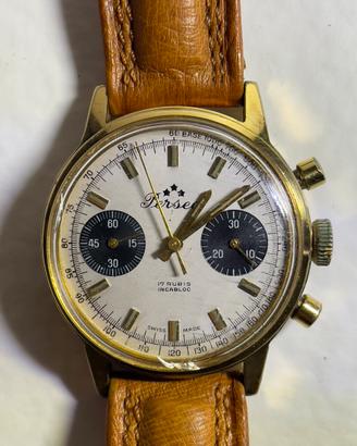 PERSEO CHROGRAPH PANDA DIAL Vintage fine anni ‘70