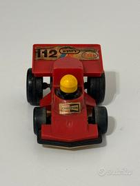 Vintage plastic car  Esso race car