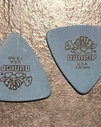 2 plettri Dunlop Tortex 1.0 mm