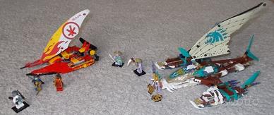 LEGO 71748 — Battaglia di catamarani — Completo