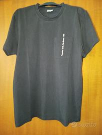 T-shirt nera da uomo Lonsdale – taglia L