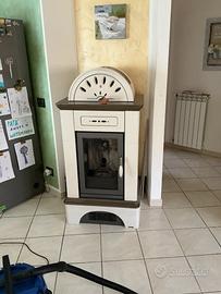 Stufa a pellet  piazzetta Brunico