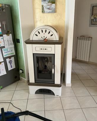 Stufa a pellet  piazzetta Brunico