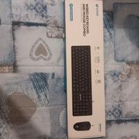 Kit tastiera e mouse cablati