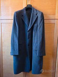 cappotto Versace Classic V2 grigio nuovo