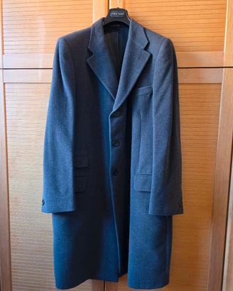 cappotto Versace Classic V2 grigio nuovo