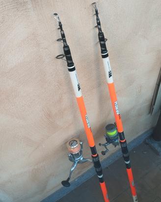canne da pesca surfcasting 