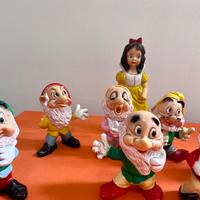 Pupazzi Walt Disney Ledra di Gomma Anni 60