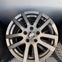 4 cerchi in lega MSW 16” bruniti 5 fori