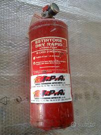 Estintori carichi funzionanti e scarichi