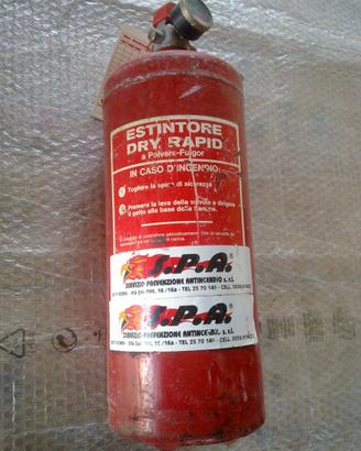 Estintori carichi funzionanti e scarichi