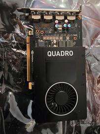 Nvidia QUADRO P2000 scheda grafica 5GB GDDR5 PCI E
