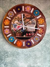 Orologio da parete in resina epossidica