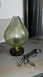 Lampada in vetro da collezione