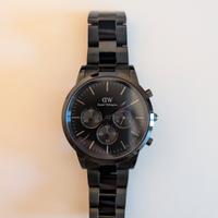 Daniel Wellington Iconic Chronograph Link Onyx B